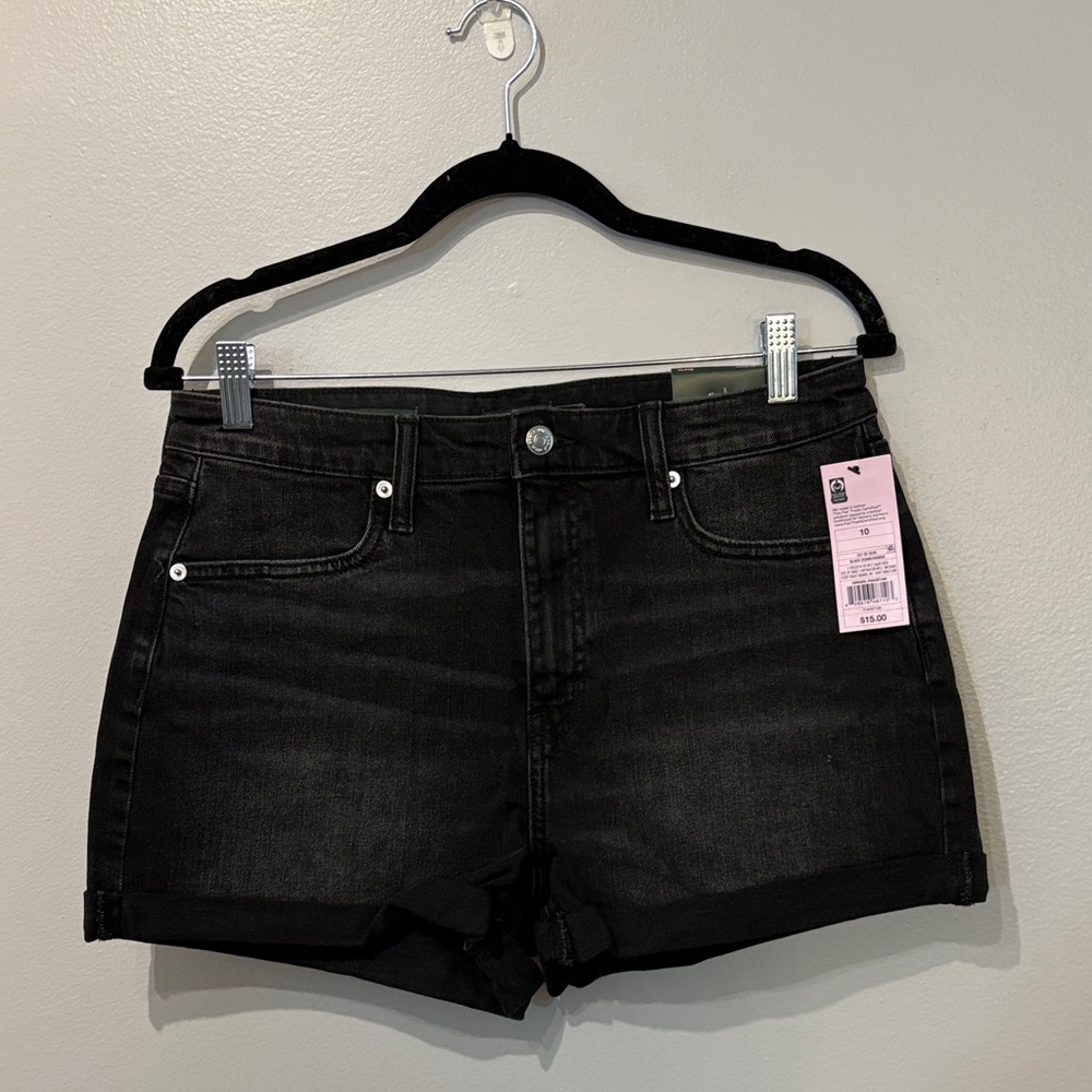 Wild Fable Black Jean Shorts